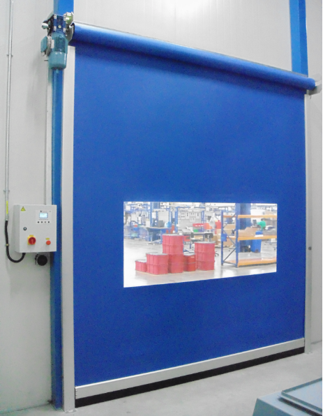 倉庫の保証開始速度 1.5m/s のための自動産業ローラー シャッター ドア