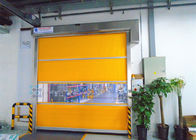 High Frequency Motor System High Speed PVC Stainless Steel Industrial Roll Up Door