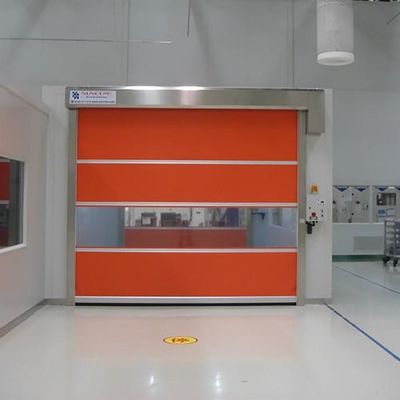 自動産業用ローラーシャッター ドア 倉庫セキュリティ 開口速度 1.5m/s