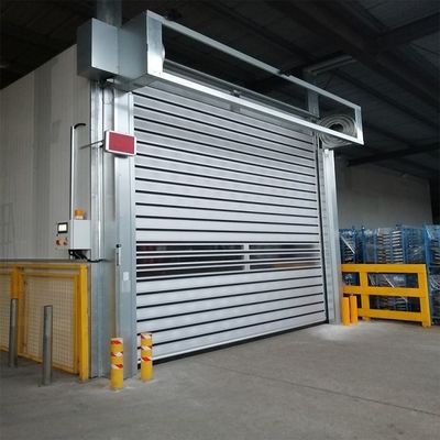 5000mm*5000mm 外部の産業用セキュリティドア AC 380V 3フェーズ 50HZ